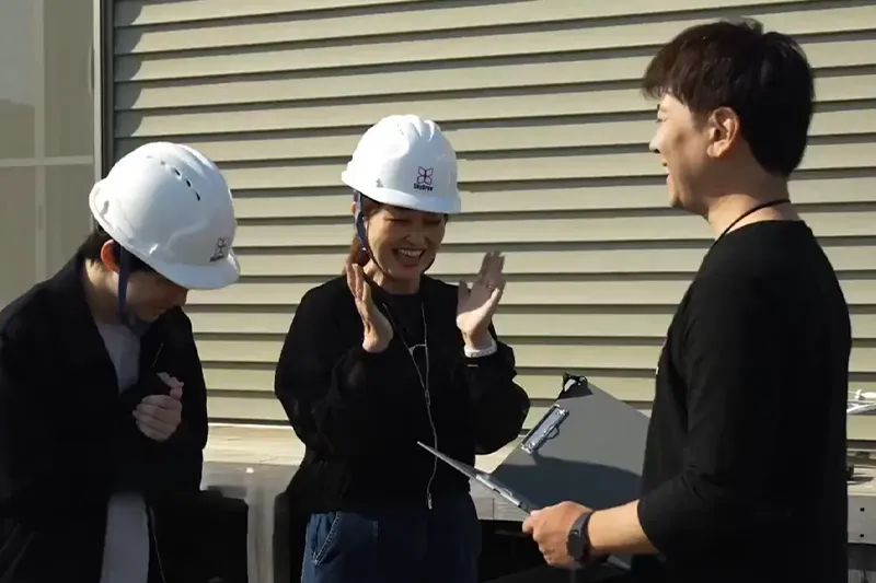 アフターフォローの様子